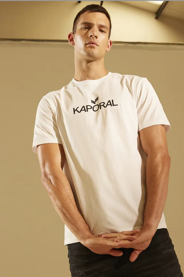 T-SHIRT BRAD BLANC KAPORAL